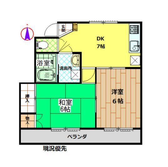  間取り図写真