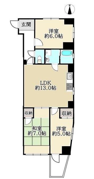  間取り図写真