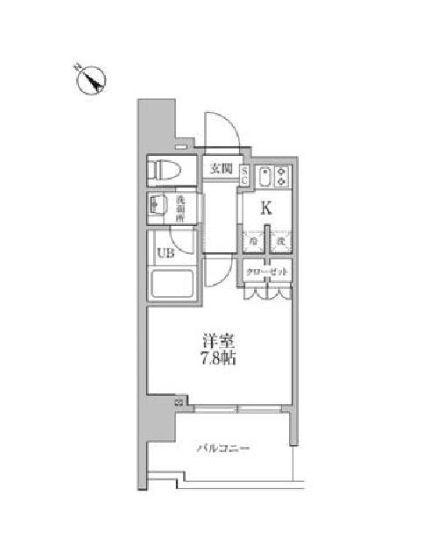レジディア文京本郷Ⅲの間取り
