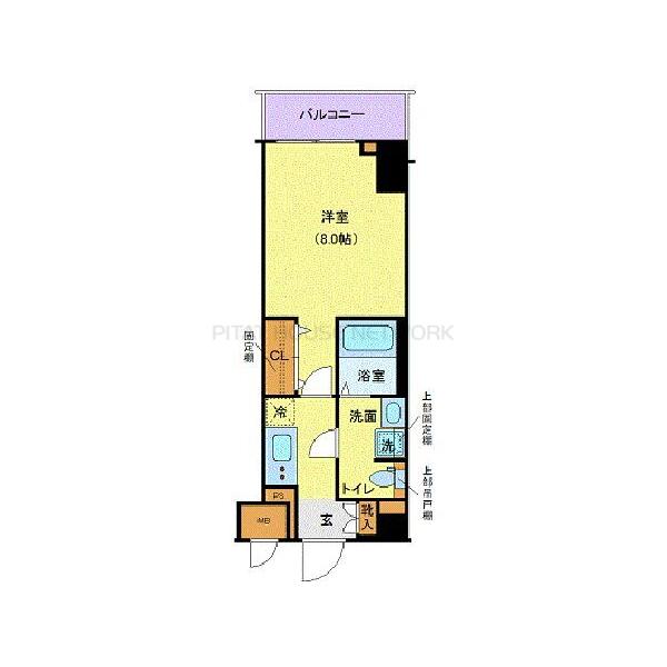 LEXE文京白山の間取り