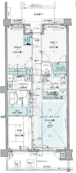  間取り図写真