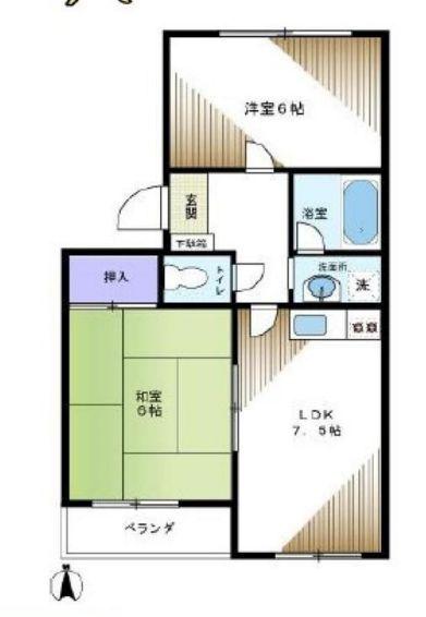  間取り図写真
