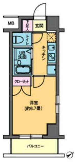 カスタリア要町の間取り