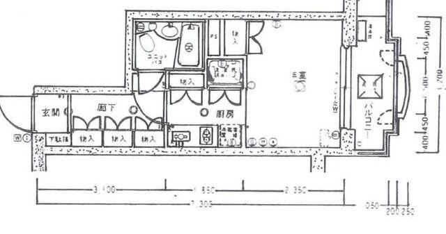  間取り図写真