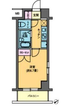 カスタリア要町の間取り