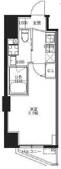 S-RESIDENCE池袋Norteの間