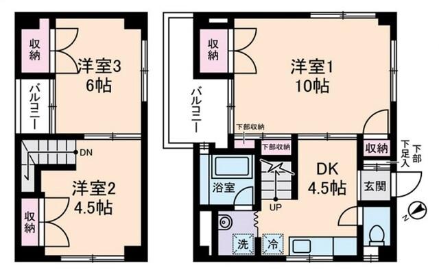  間取り図写真