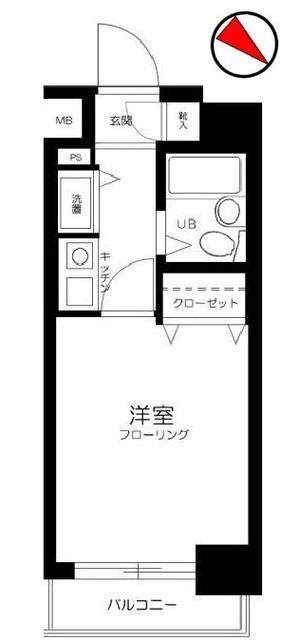 アドリーム千駄木の間取り
