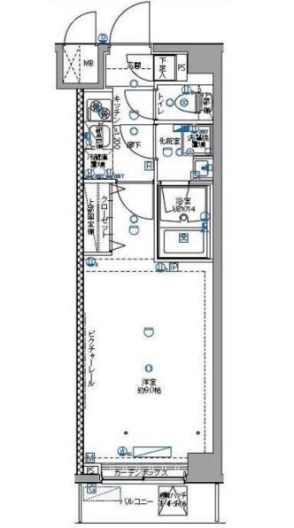  間取り図写真