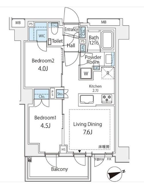  間取り図写真