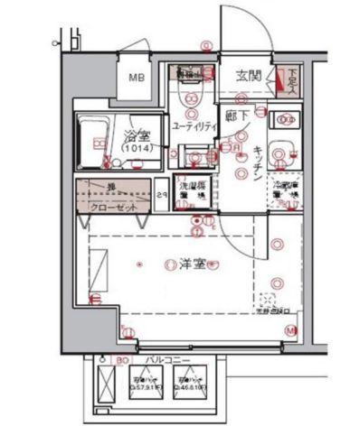  間取り図写真