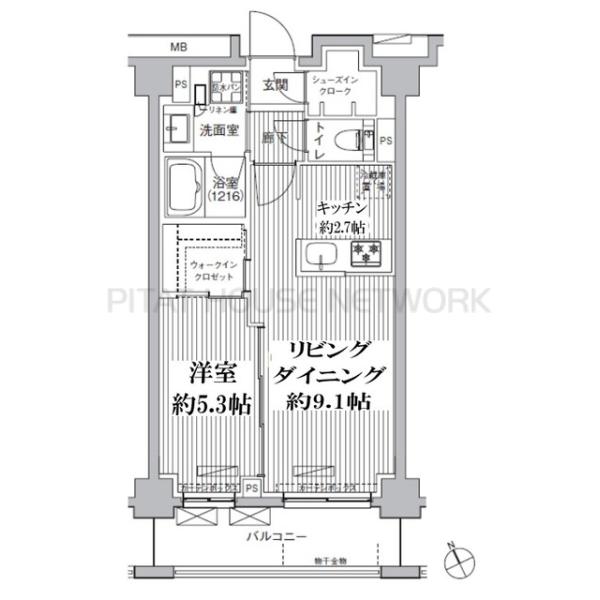 メゾンカルム市谷仲之町