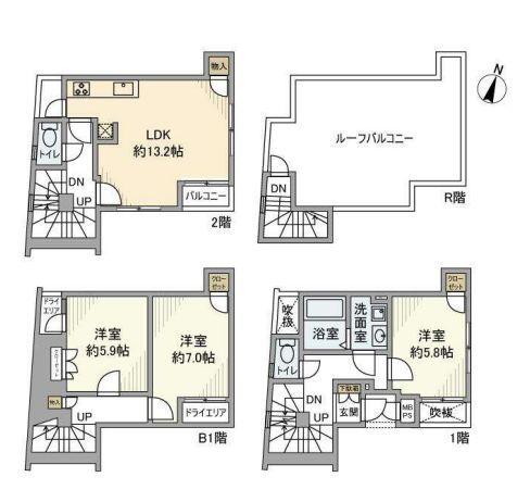  間取り図写真