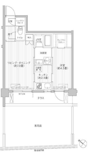  間取り図写真