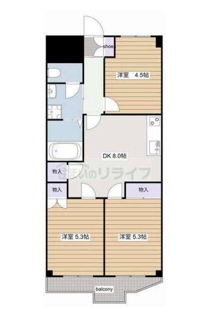  間取り図写真