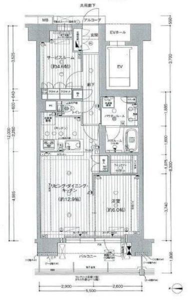  間取り図写真