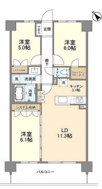  間取り図写真