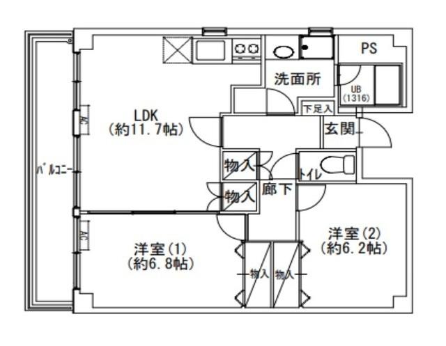  間取り図写真
