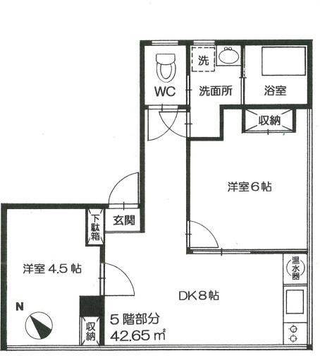  間取り図写真