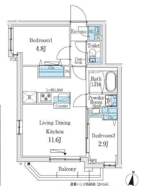  間取り図写真