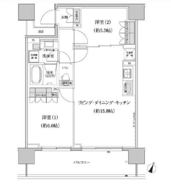  間取り図写真