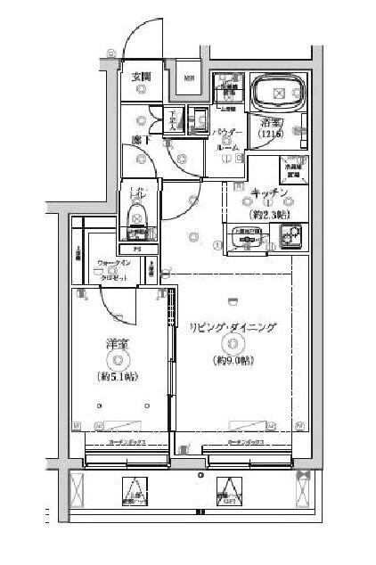  間取り図写真