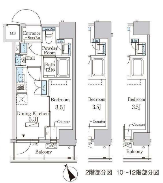  間取り図写真