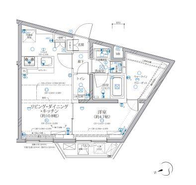  間取り図写真