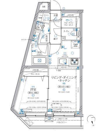  間取り図写真