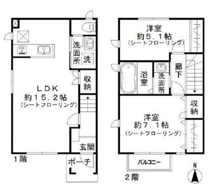  間取り図写真