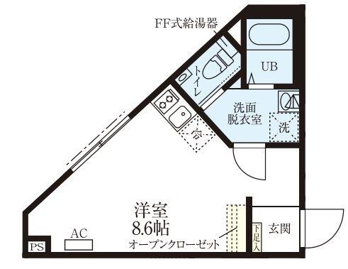  間取り図写真