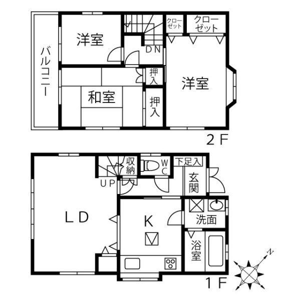  間取り図写真