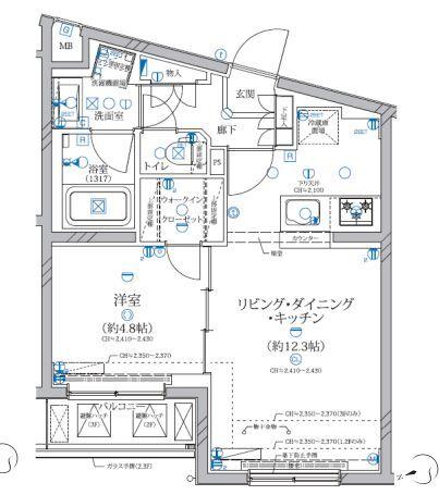  間取り図写真