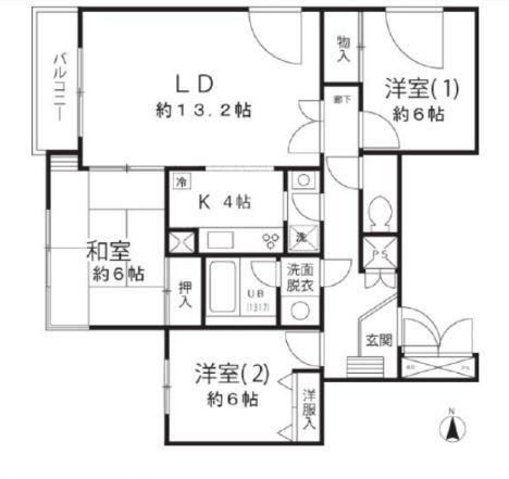  間取り図写真