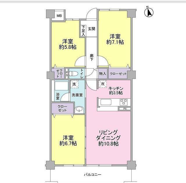  間取り図写真