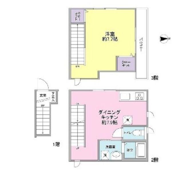  間取り図写真