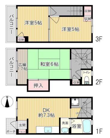  間取り図写真