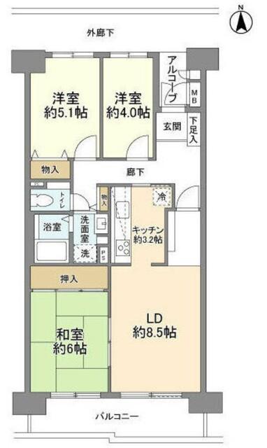  間取り図写真