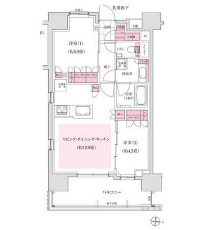  間取り図写真