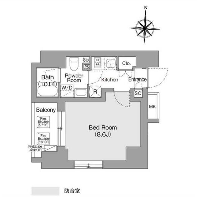  間取り図写真