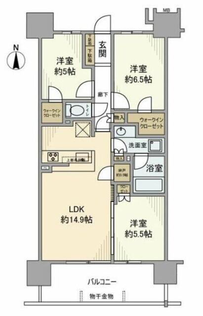  間取り図写真