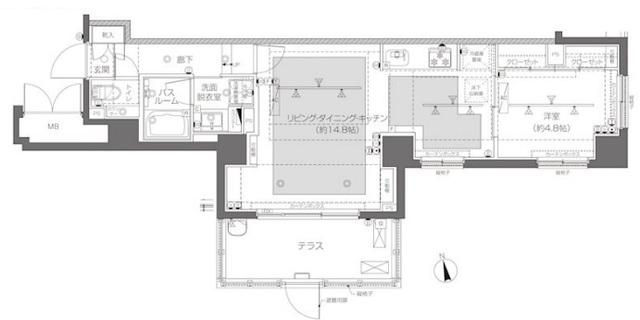  間取り図写真