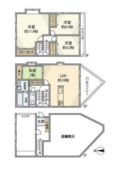  間取り図写真