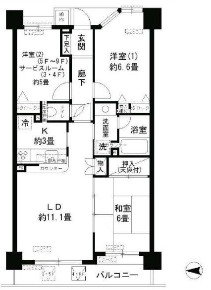  間取り図写真