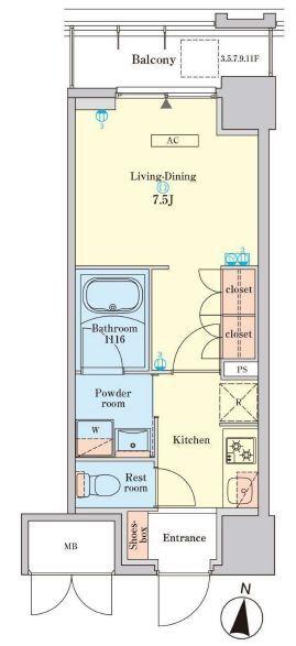  間取り図写真