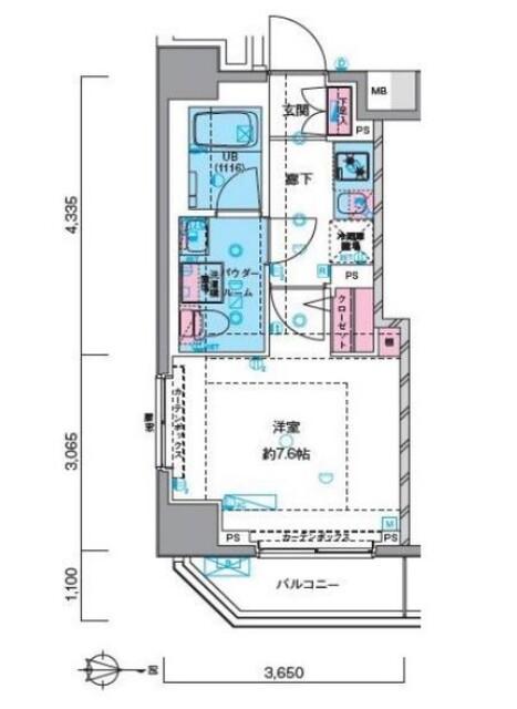  間取り図写真