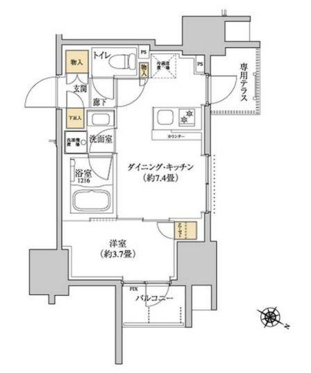  間取り図写真
