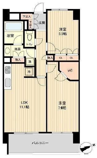  間取り図写真