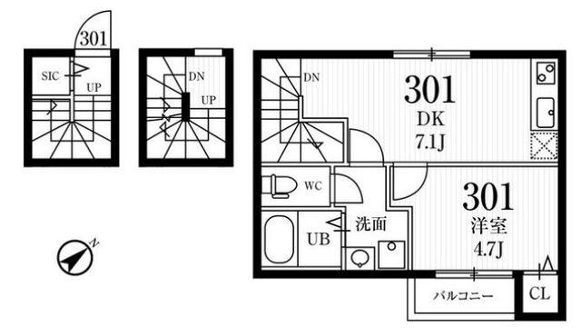  間取り図写真