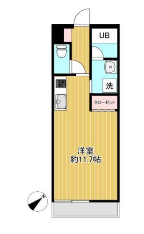 レガトス文京の間取り